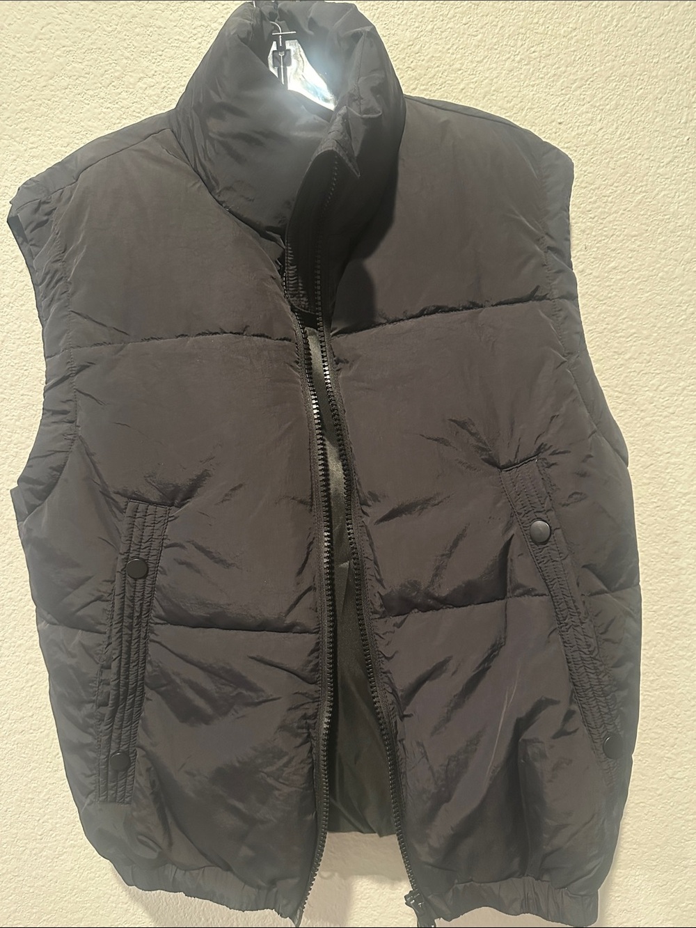 Black Puffer Vest